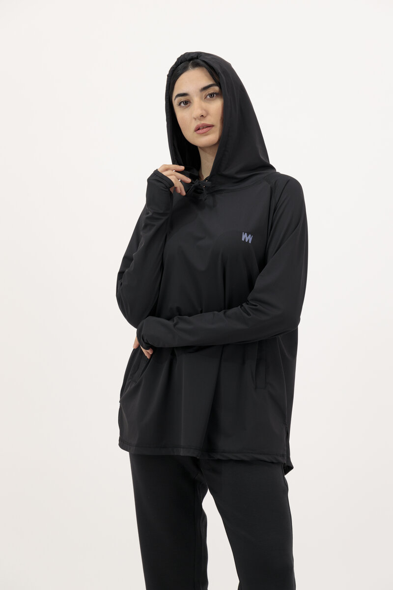Flare Super Soft Hoodie Black