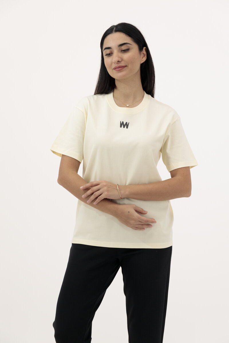 Kettlebell Athelitic T-shirt Cream 