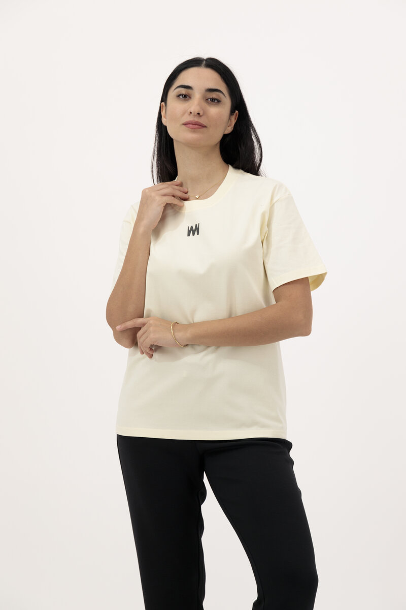 Kettlebell Athelitic T-shirt Cream 