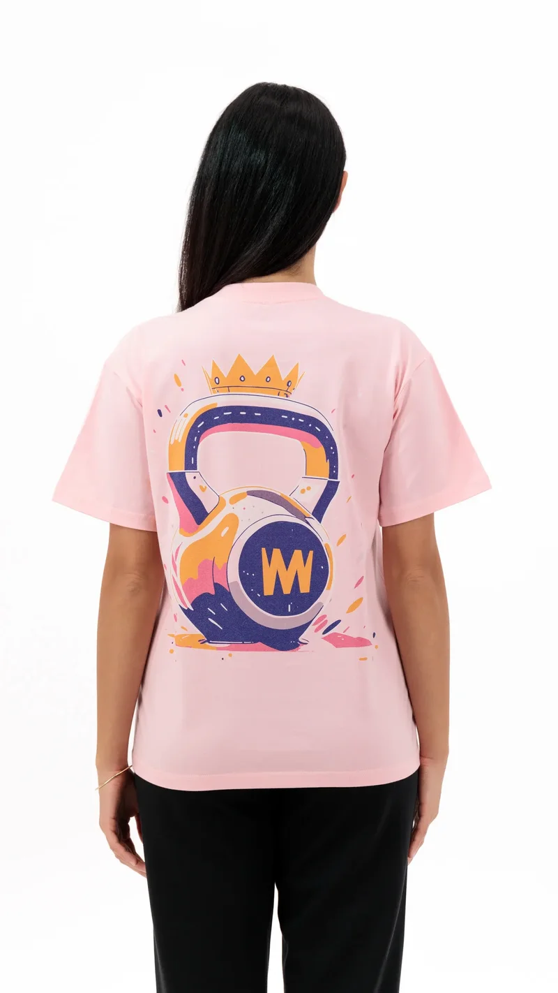 Kettlebell Athelitic T-shirt PURPLE 