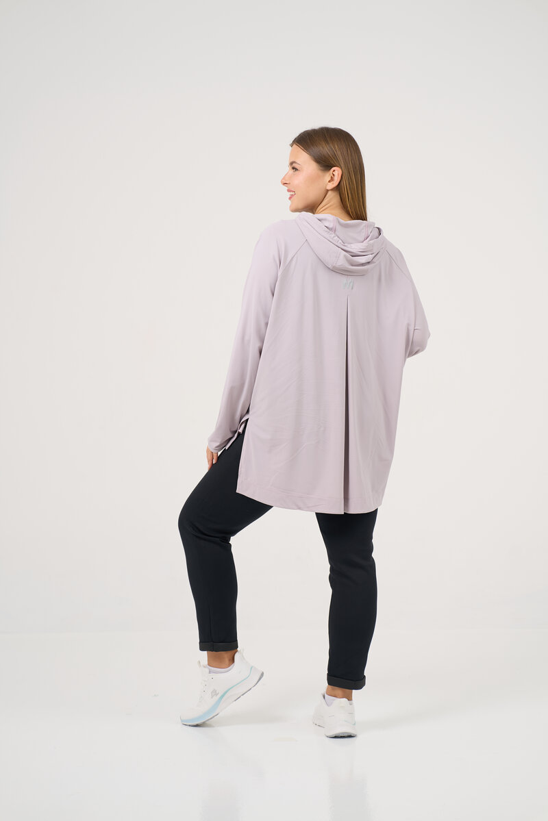 Lavender Hooded Shirt 