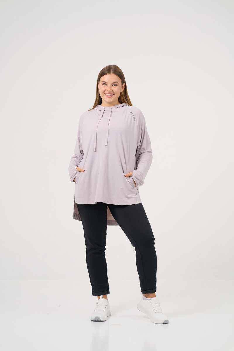 Lavender Hooded Shirt 