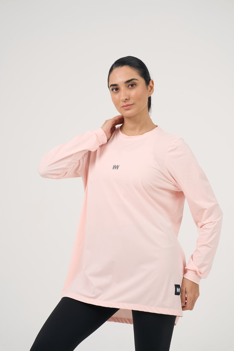 Pink Comfy Long Sleeve Shirt 