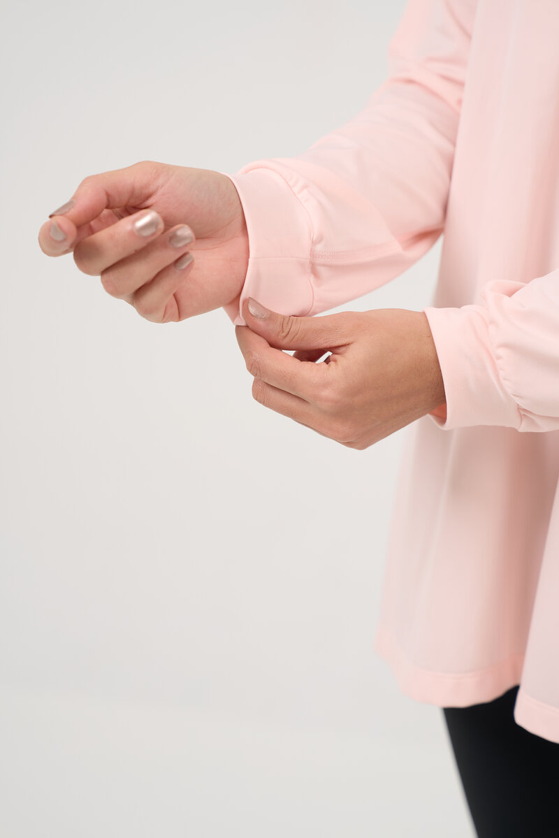 Pink Comfy Long Sleeve Shirt 