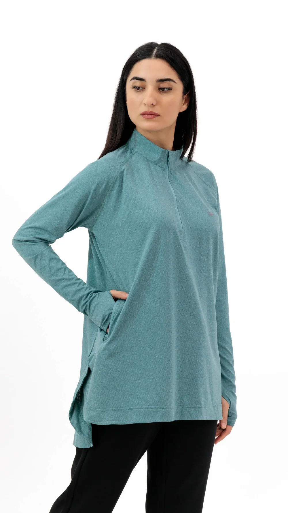 قميص الاداء أخضر 