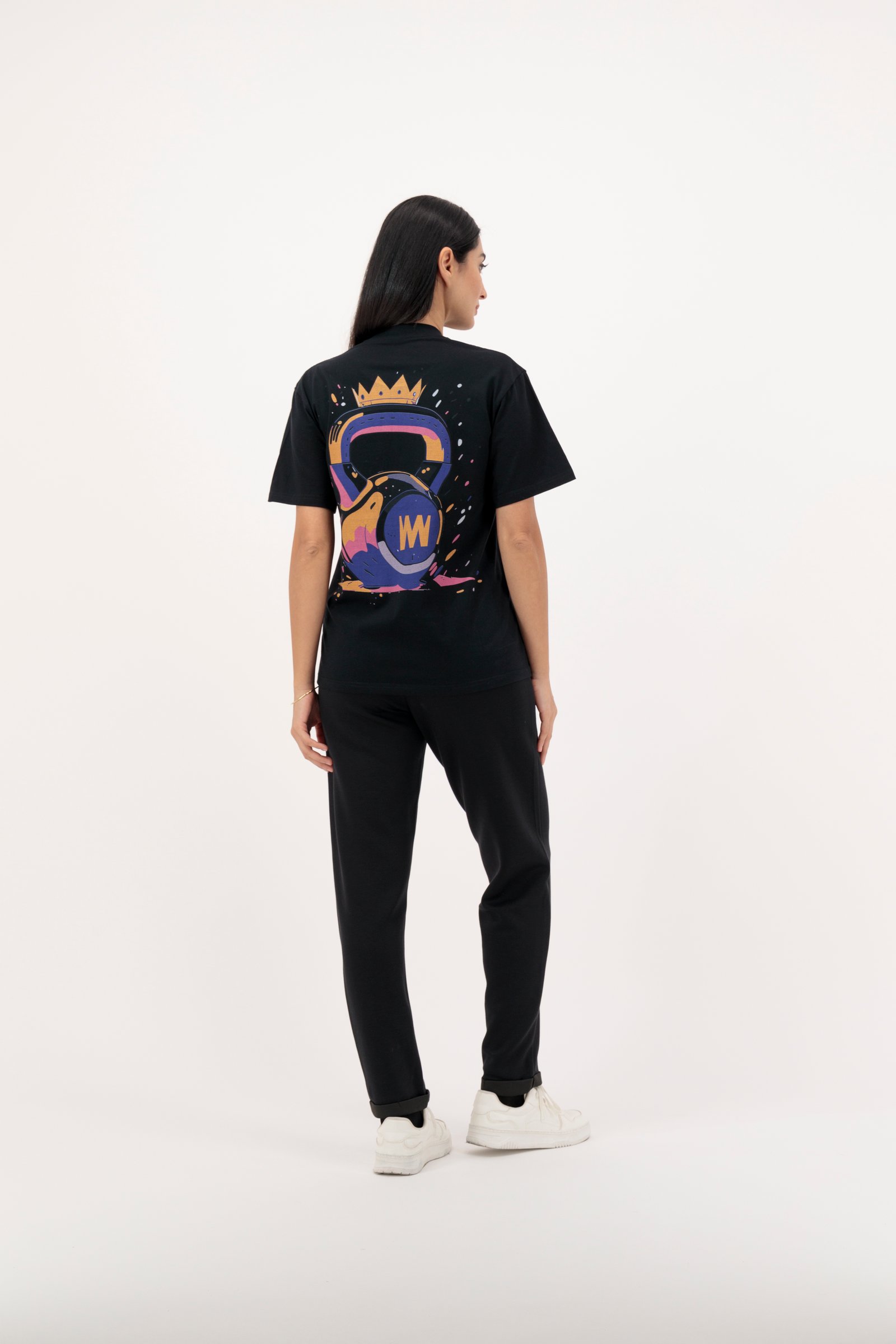 Kettlebell Athelitic T-shirt Black 