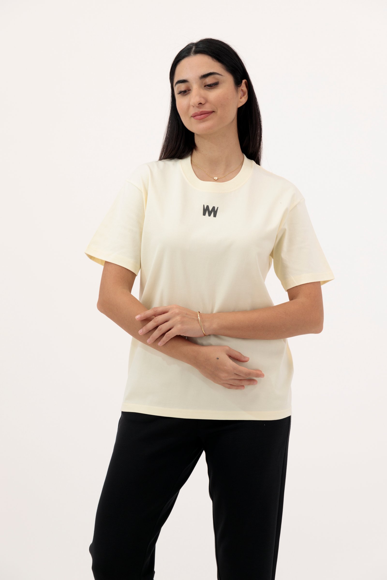 Kettlebell Athelitic T-shirt Cream 