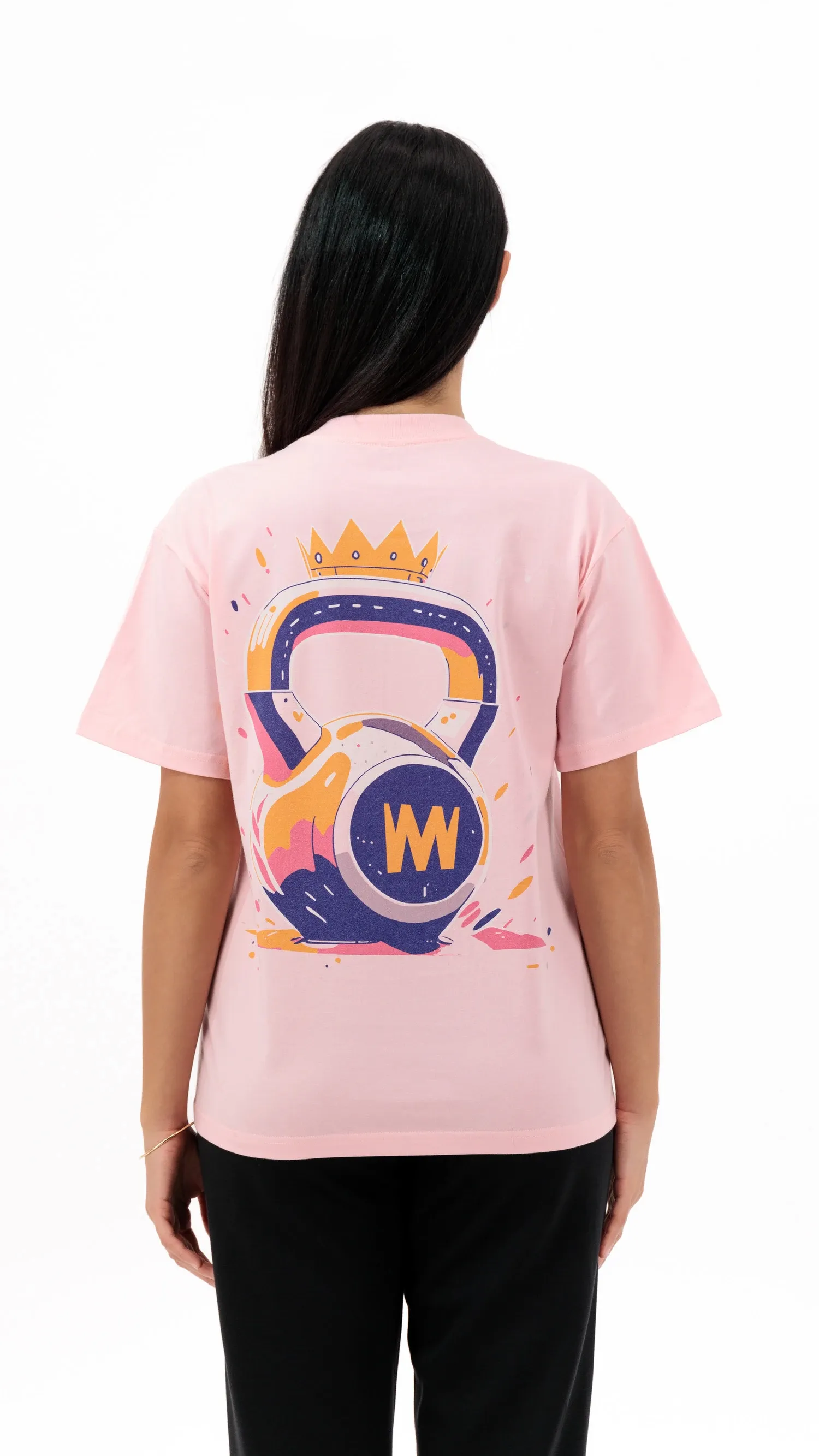 Kettlebell Athelitic T-shirt Cream 